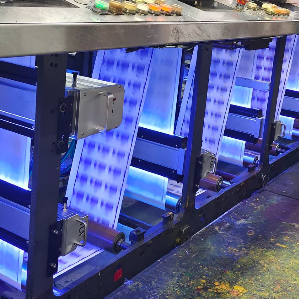 Автоматизация УФ-отверждения в гибридных линиях преимущества для этикеточной продукции